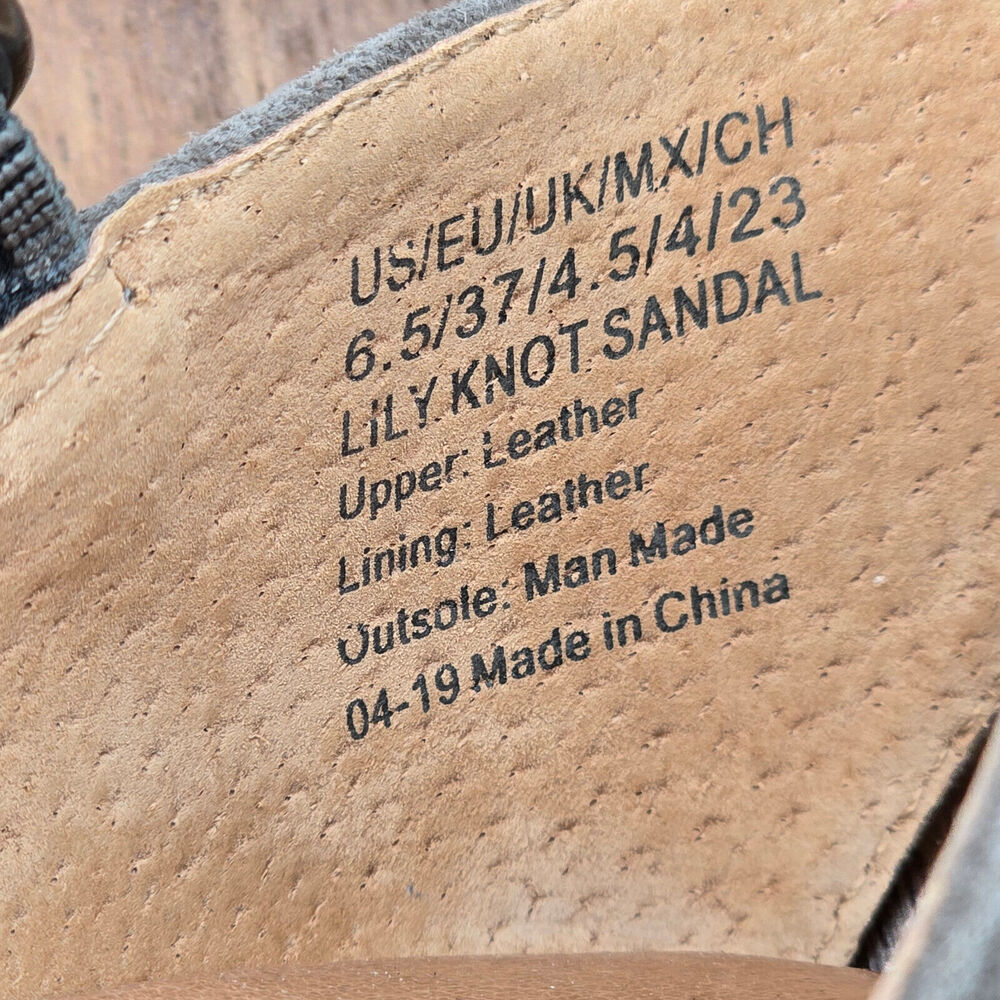 Gentle Souls Gray Suede Sandals - Picture 9 of 9